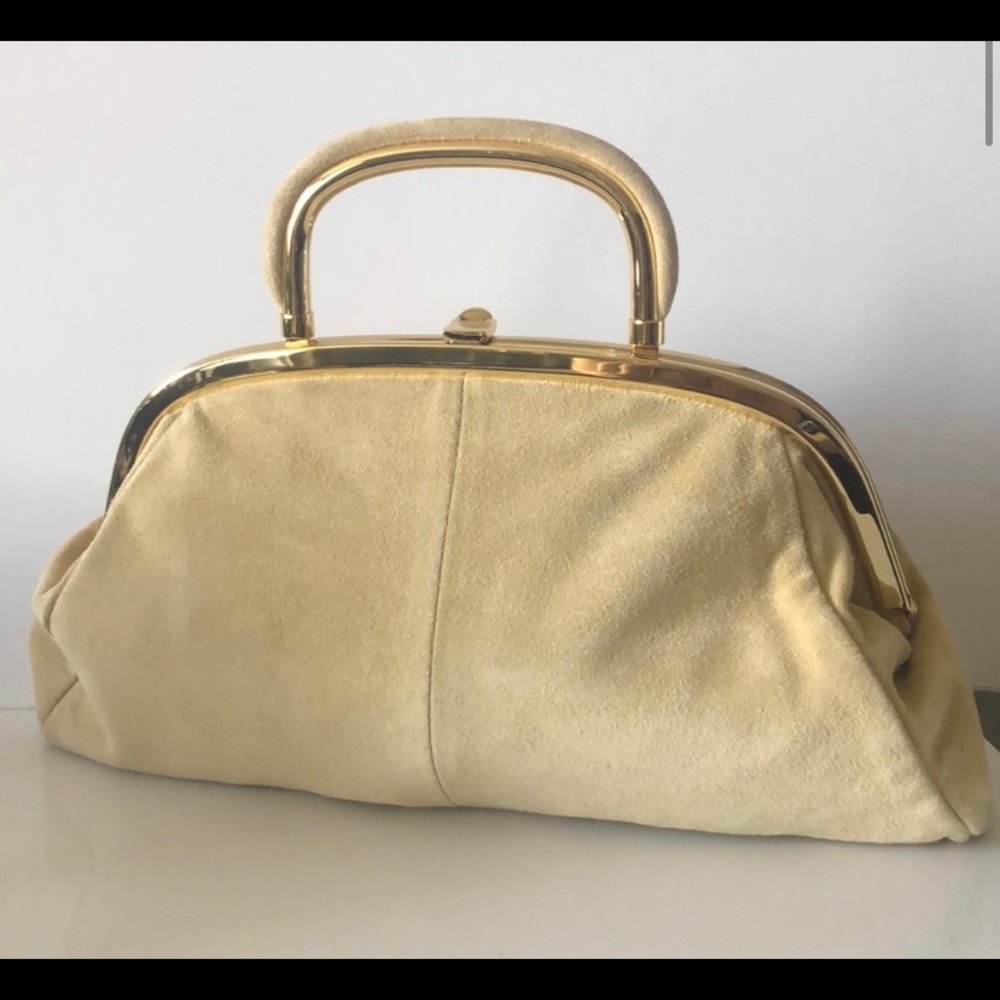 Banana Republic Vegan Suede Clutch